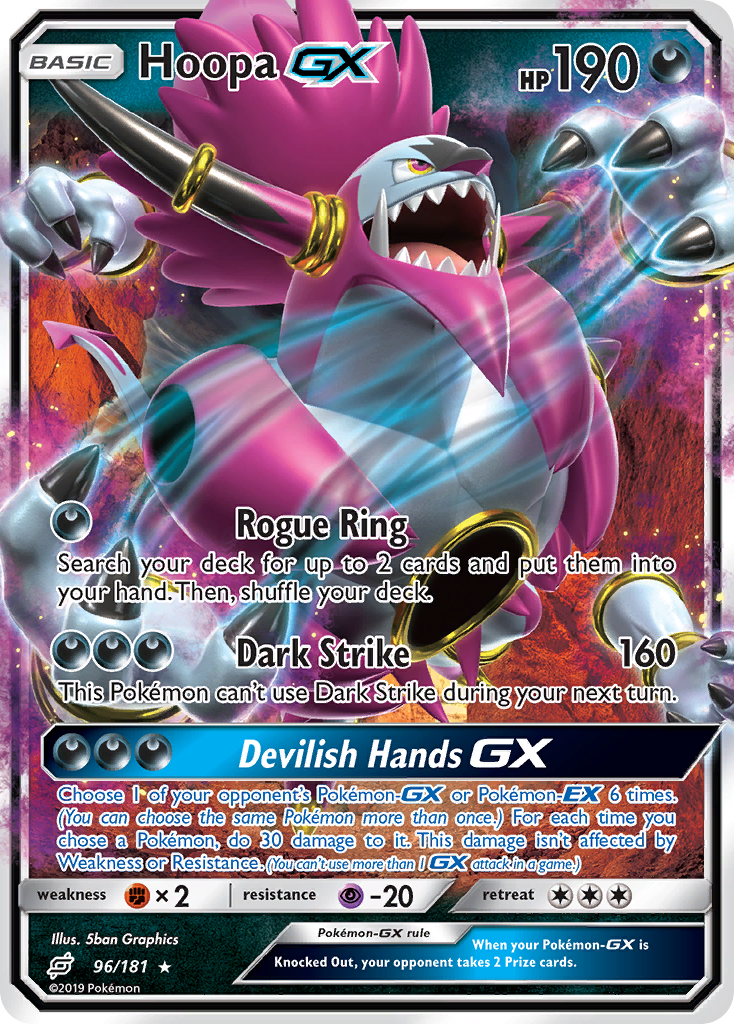 Hoopa GX (96/181) [Sun & Moon: Team Up] | Gear Gaming Bentonville