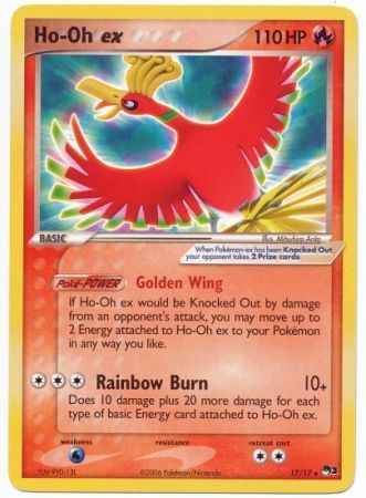 Ho-Oh ex (17/17) (Non-Holo) [POP Series 3] | Gear Gaming Bentonville