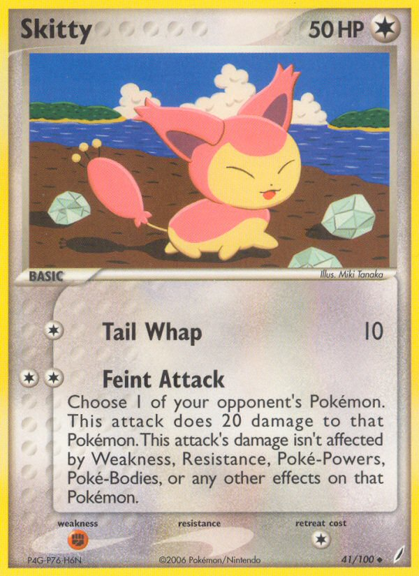 Skitty (41/100) [EX: Crystal Guardians] | Gear Gaming Bentonville