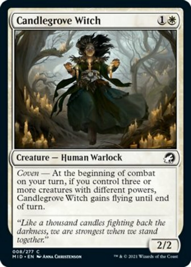 Candlegrove Witch [Innistrad: Midnight Hunt] | Gear Gaming Bentonville