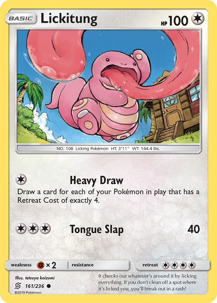 Lickitung (161/236) [Sun & Moon: Unified Minds] | Gear Gaming Bentonville