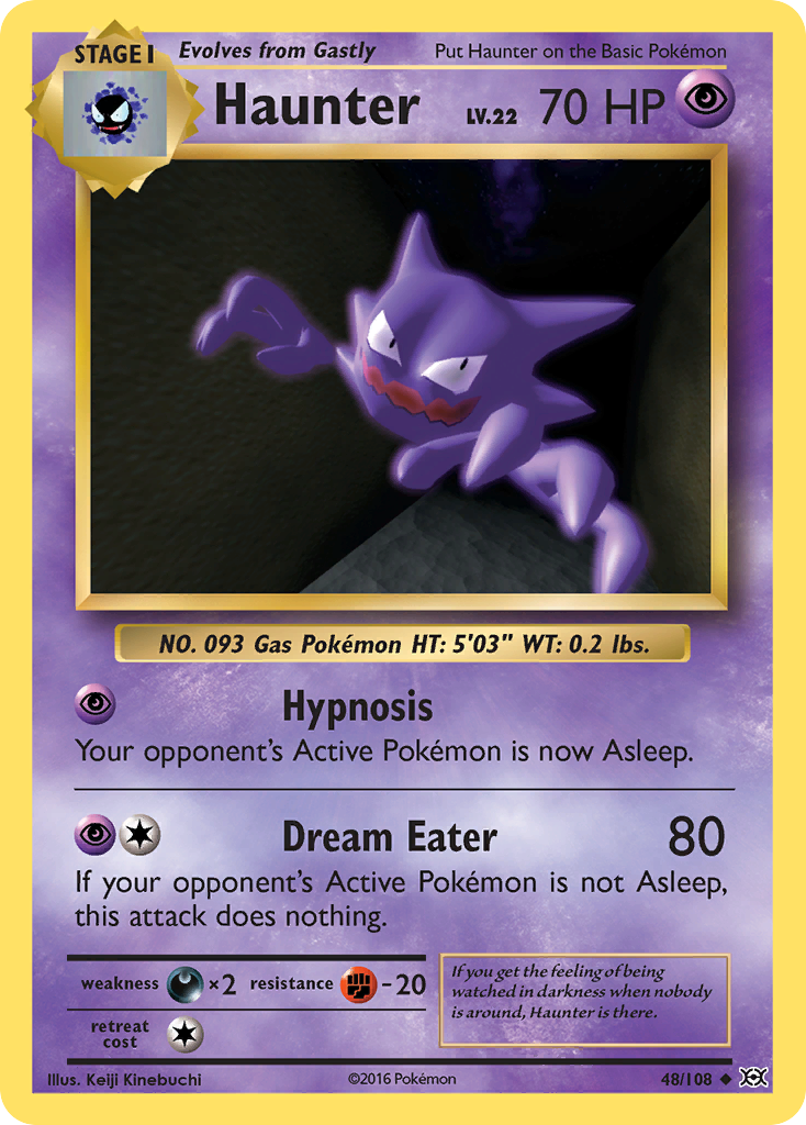 Haunter (48/108) [XY: Evolutions] | Gear Gaming Bentonville