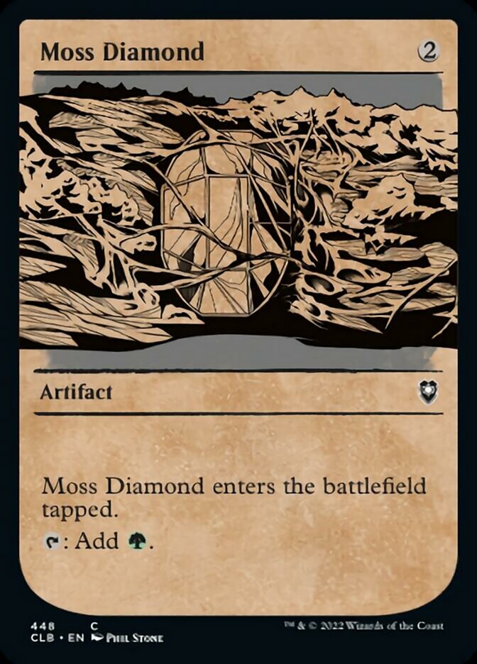 Moss Diamond (Showcase) [Commander Legends: Battle for Baldur's Gate] | Gear Gaming Bentonville