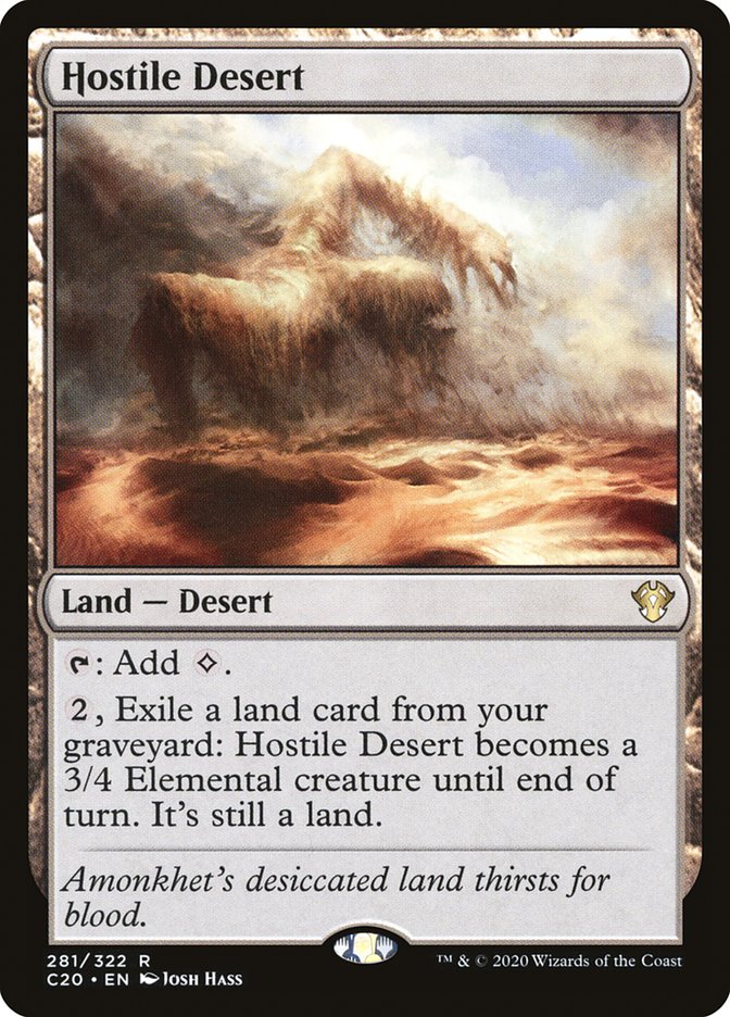 Hostile Desert [Commander 2020] | Gear Gaming Bentonville