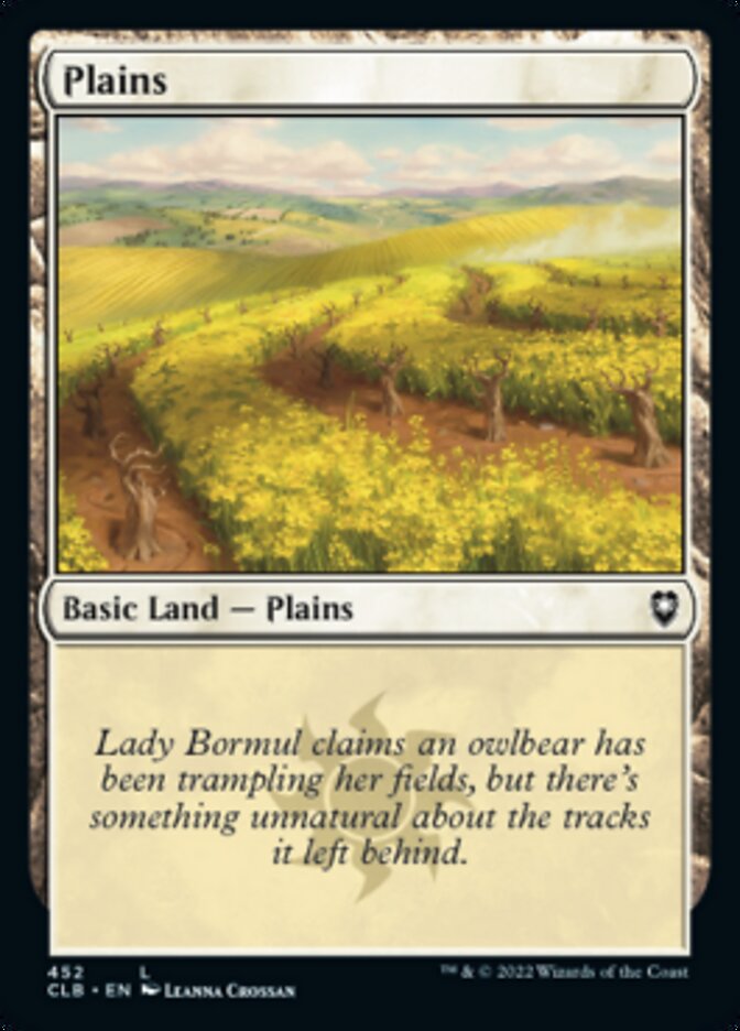 Plains (452) [Commander Legends: Battle for Baldur's Gate] | Gear Gaming Bentonville