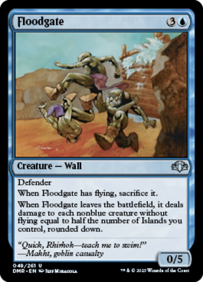 Floodgate [Dominaria Remastered] | Gear Gaming Bentonville