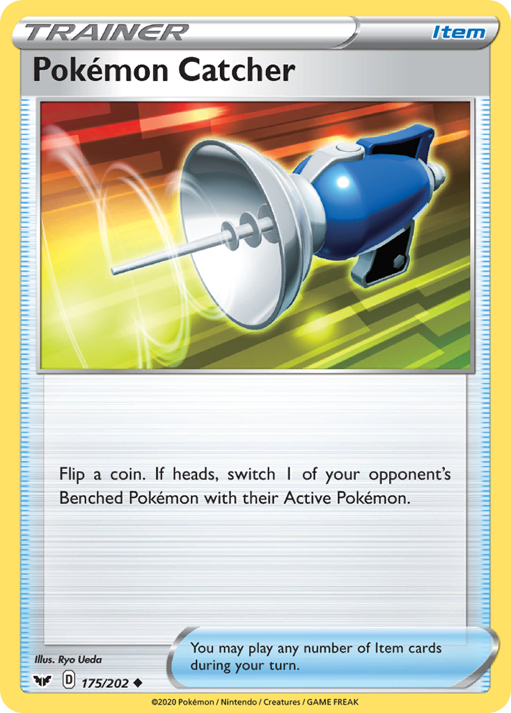 Pokemon Catcher (175/202) [Sword & Shield: Base Set] | Gear Gaming Bentonville