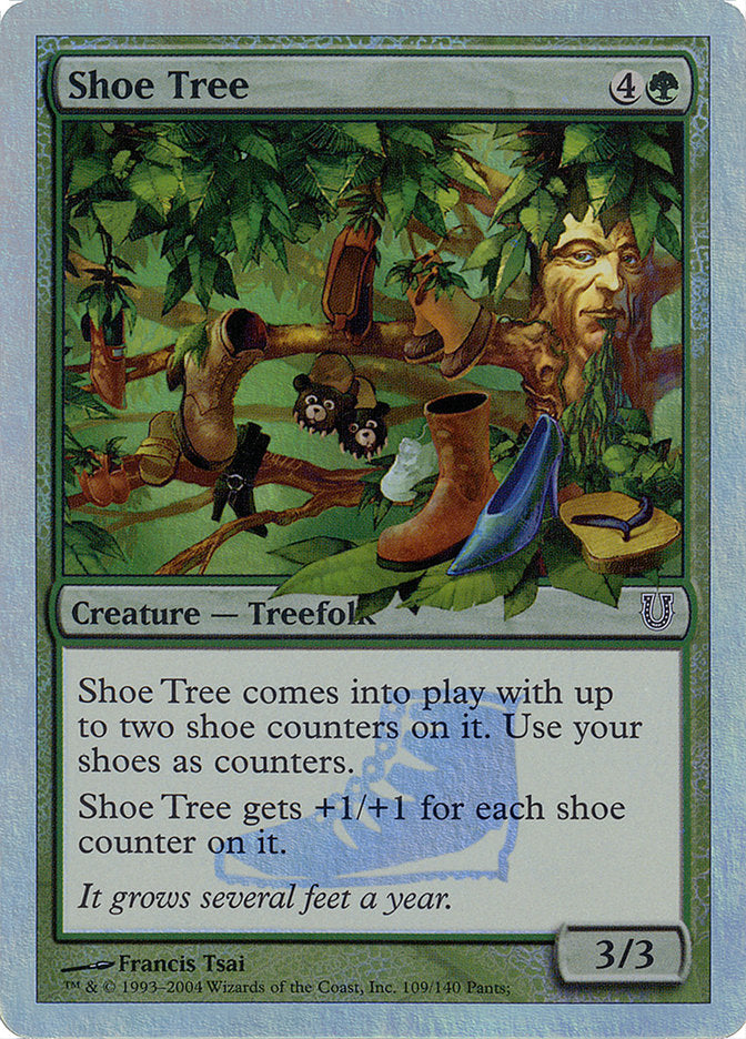 Shoe Tree (Alternate Foil) [Unhinged] | Gear Gaming Bentonville