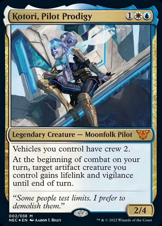 Kotori, Pilot Prodigy [Kamigawa: Neon Dynasty Commander] | Gear Gaming Bentonville