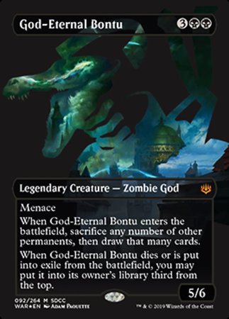 God-Eternal Bontu SDCC 2019 EXCLUSIVE [Media Promos] | Gear Gaming Bentonville