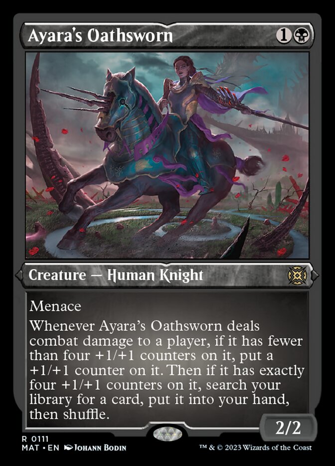 Ayara's Oathsworn (Foil Etched) [March of the Machine: The Aftermath] | Gear Gaming Bentonville