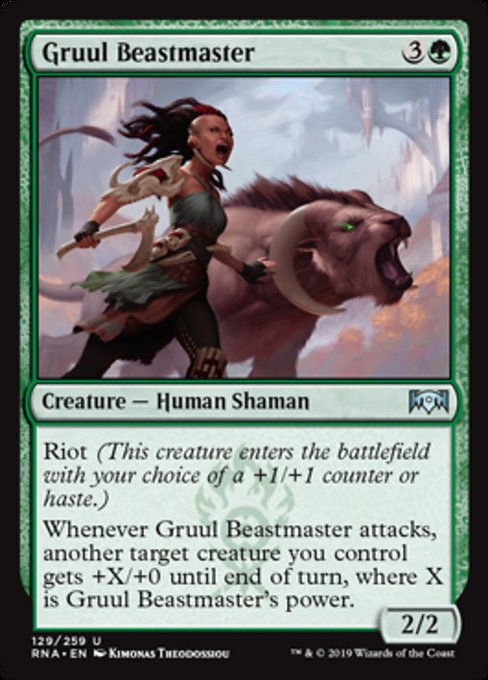 Gruul Beastmaster [Ravnica Allegiance] | Gear Gaming Bentonville