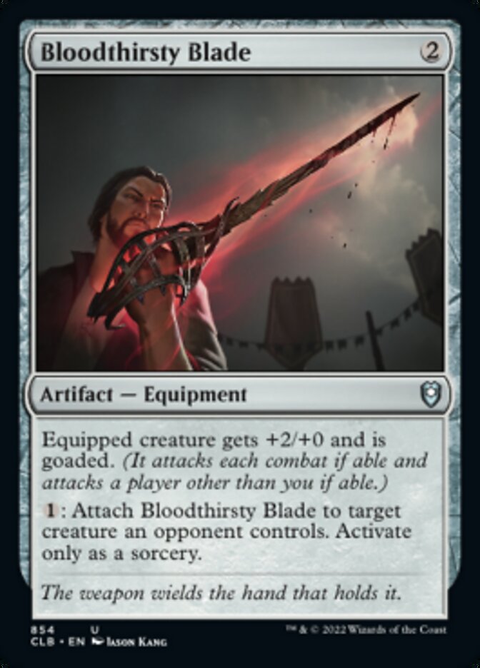 Bloodthirsty Blade [Commander Legends: Battle for Baldur's Gate] | Gear Gaming Bentonville