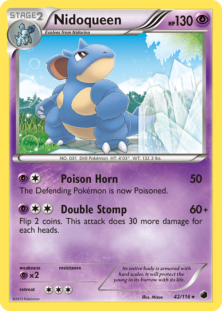 Nidoqueen (42/116) [Black & White: Plasma Freeze] | Gear Gaming Bentonville