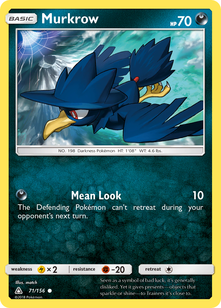 Murkrow (71/156) [Sun & Moon: Ultra Prism] | Gear Gaming Bentonville