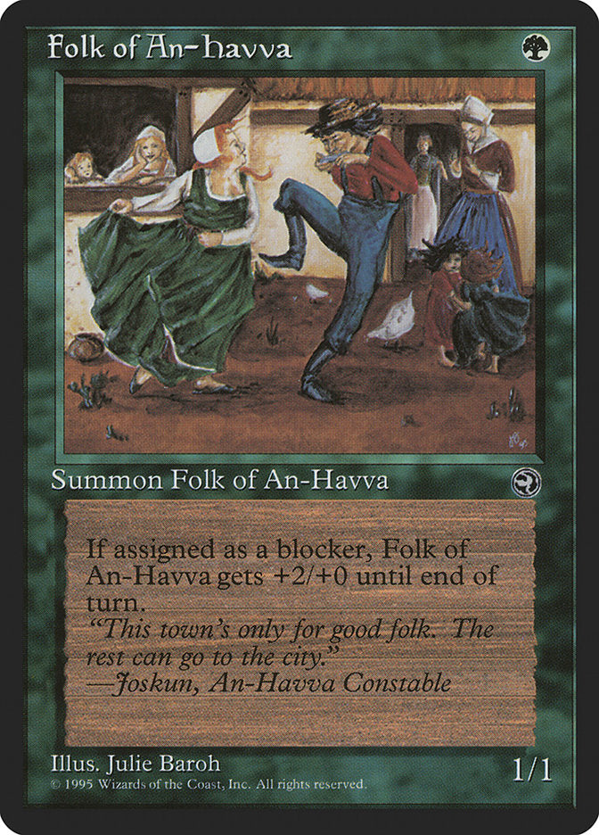 Folk of An-Havva (Joskun Flavor Text) [Homelands] | Gear Gaming Bentonville