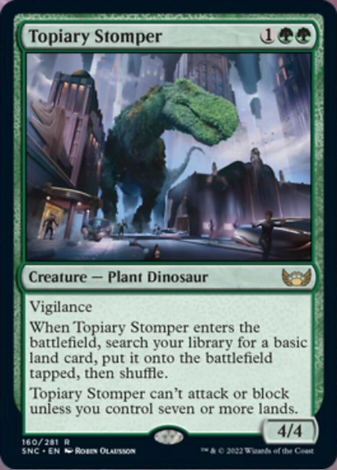 Topiary Stomper [Streets of New Capenna] | Gear Gaming Bentonville