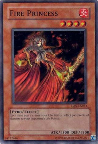 Fire Princess [LON-EN034] Super Rare | Gear Gaming Bentonville