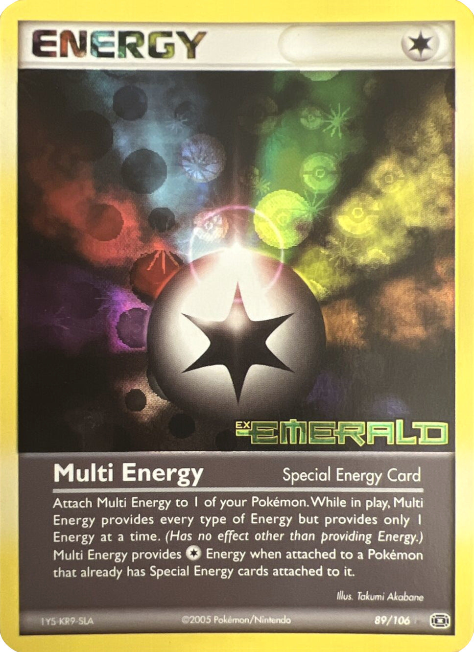 Multi Energy (89/106) (Stamped) [EX: Emerald] | Gear Gaming Bentonville