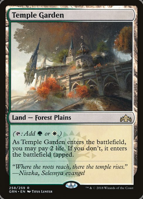 Temple Garden [Guilds of Ravnica] | Gear Gaming Bentonville