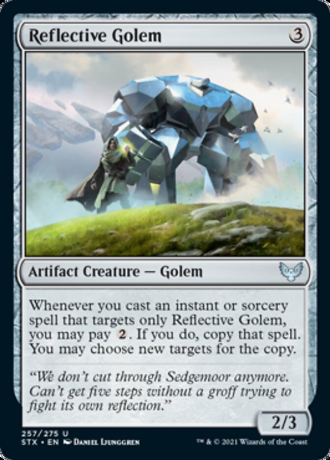 Reflective Golem [Strixhaven: School of Mages] | Gear Gaming Bentonville