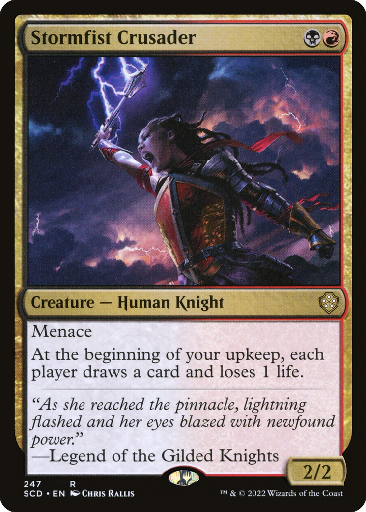 Stormfist Crusader [Starter Commander Decks] | Gear Gaming Bentonville