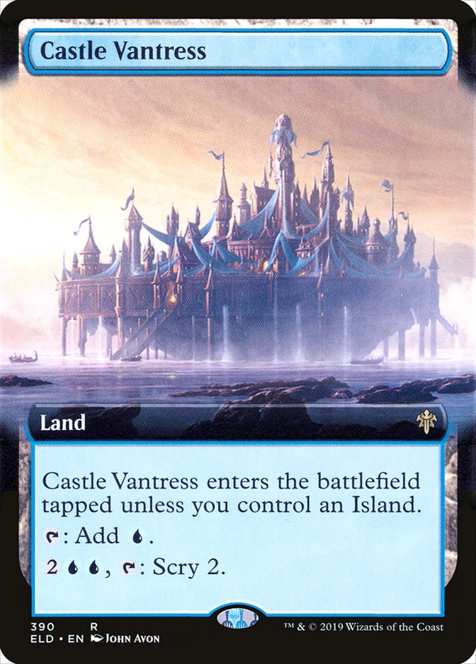 Castle Vantress (Extended Art) [Throne of Eldraine] | Gear Gaming Bentonville