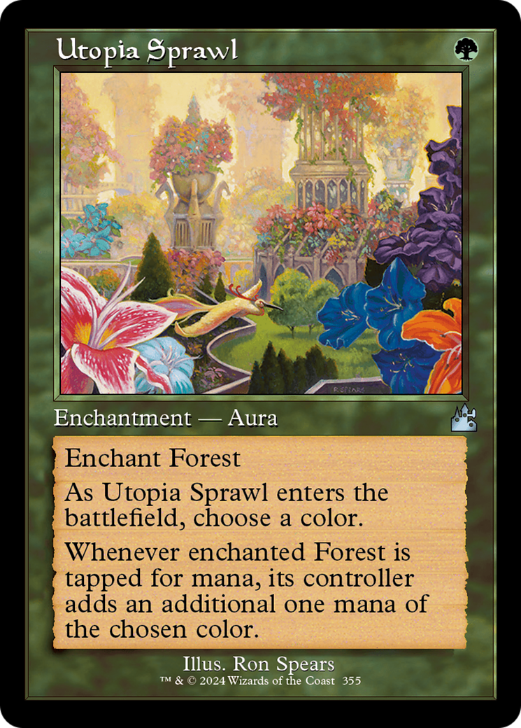 Utopia Sprawl (Retro Frame) [Ravnica Remastered] | Gear Gaming Bentonville