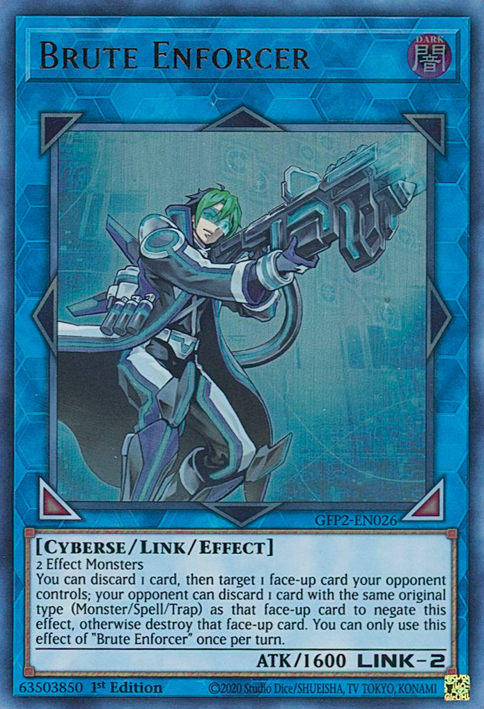 Brute Enforcer [GFP2-EN026] Ultra Rare | Gear Gaming Bentonville