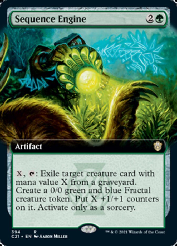 Sequence Engine (Extended) [Commander 2021] | Gear Gaming Bentonville