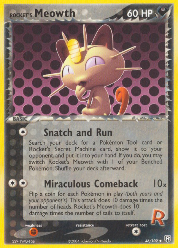 Rocket's Meowth (46/109) [EX: Team Rocket Returns] | Gear Gaming Bentonville