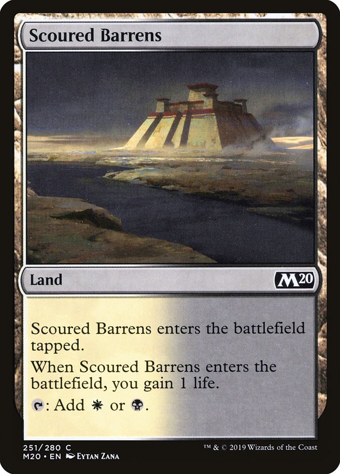 Scoured Barrens [Core Set 2020] | Gear Gaming Bentonville