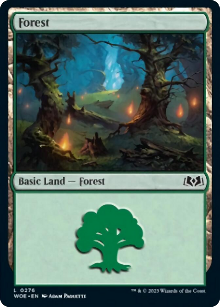 Forest (0276) [Wilds of Eldraine] | Gear Gaming Bentonville