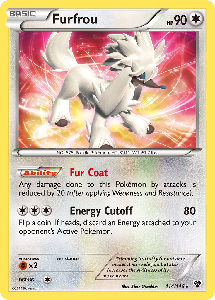 Furfrou (114/146) [XY: Base Set] | Gear Gaming Bentonville