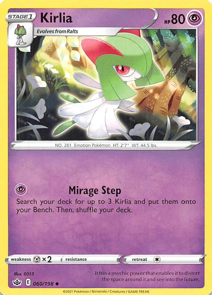 Kirlia (060/198) [Sword & Shield: Chilling Reign] | Gear Gaming Bentonville