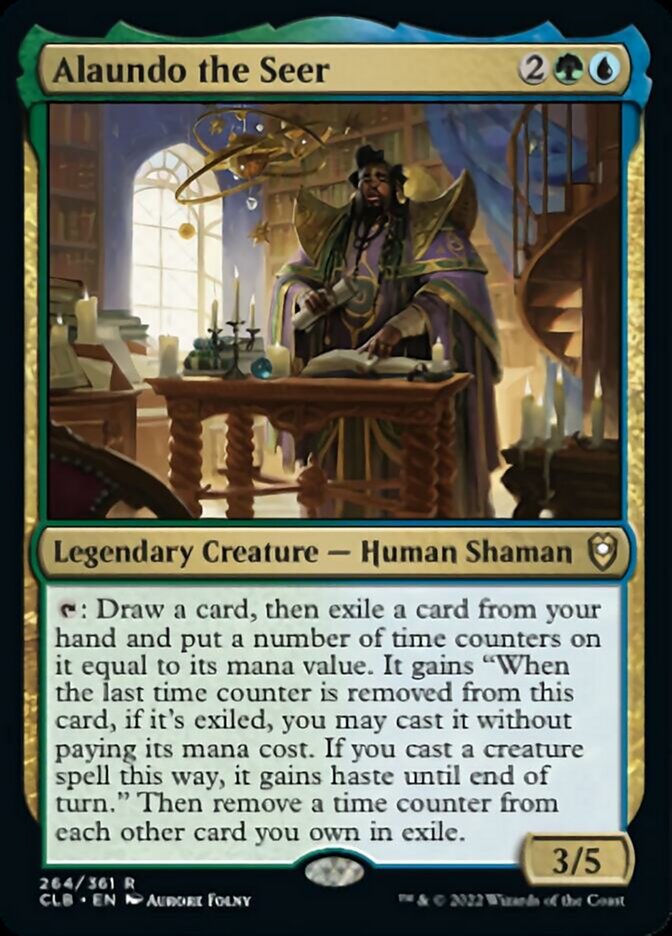 Alaundo the Seer [Commander Legends: Battle for Baldur's Gate] | Gear Gaming Bentonville