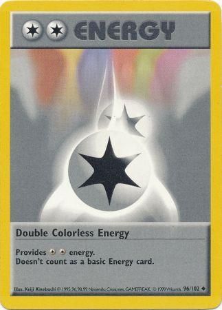 Double Colorless Energy (96/102) [Base Set Shadowless Unlimited] | Gear Gaming Bentonville