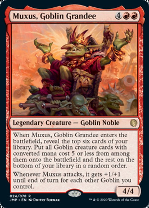 Muxus, Goblin Grandee [Jumpstart] | Gear Gaming Bentonville