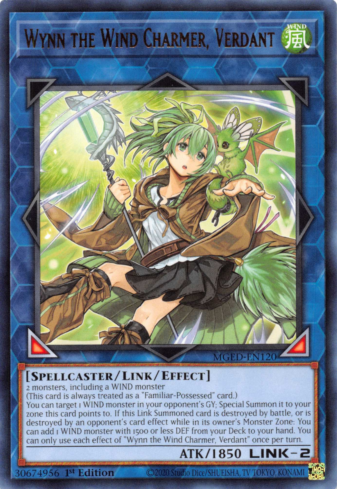 Wynn the Wind Charmer, Verdant [MGED-EN120] Rare | Gear Gaming Bentonville