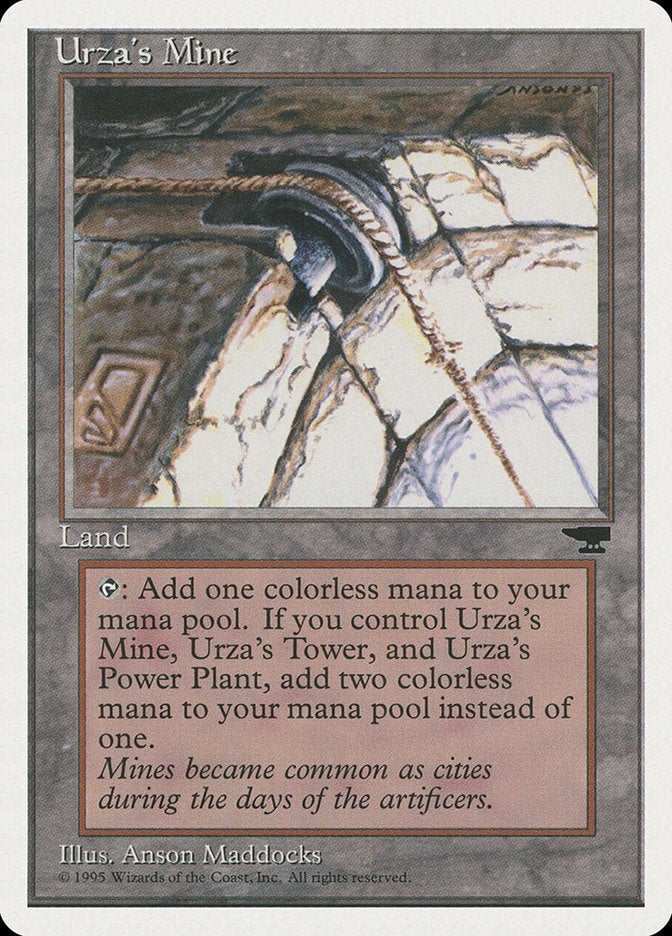 Urza's Mine (Pulley Embedded in Stone) [Chronicles] | Gear Gaming Bentonville