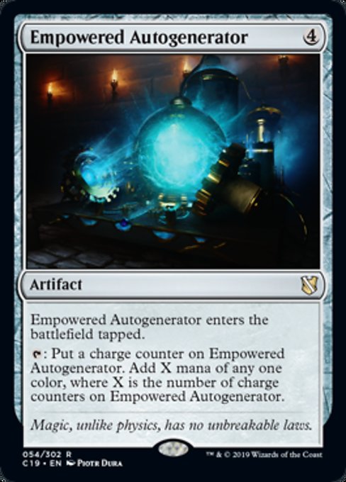 Empowered Autogenerator [Commander 2019] | Gear Gaming Bentonville