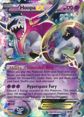 Hoopa EX (36/98) (Jumbo Card) [XY: Ancient Origins] | Gear Gaming Bentonville