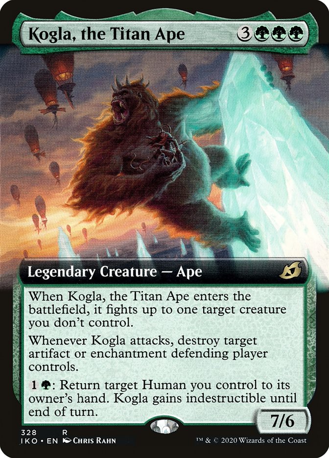 Kogla, the Titan Ape (Extended Art) [Ikoria: Lair of Behemoths] | Gear Gaming Bentonville