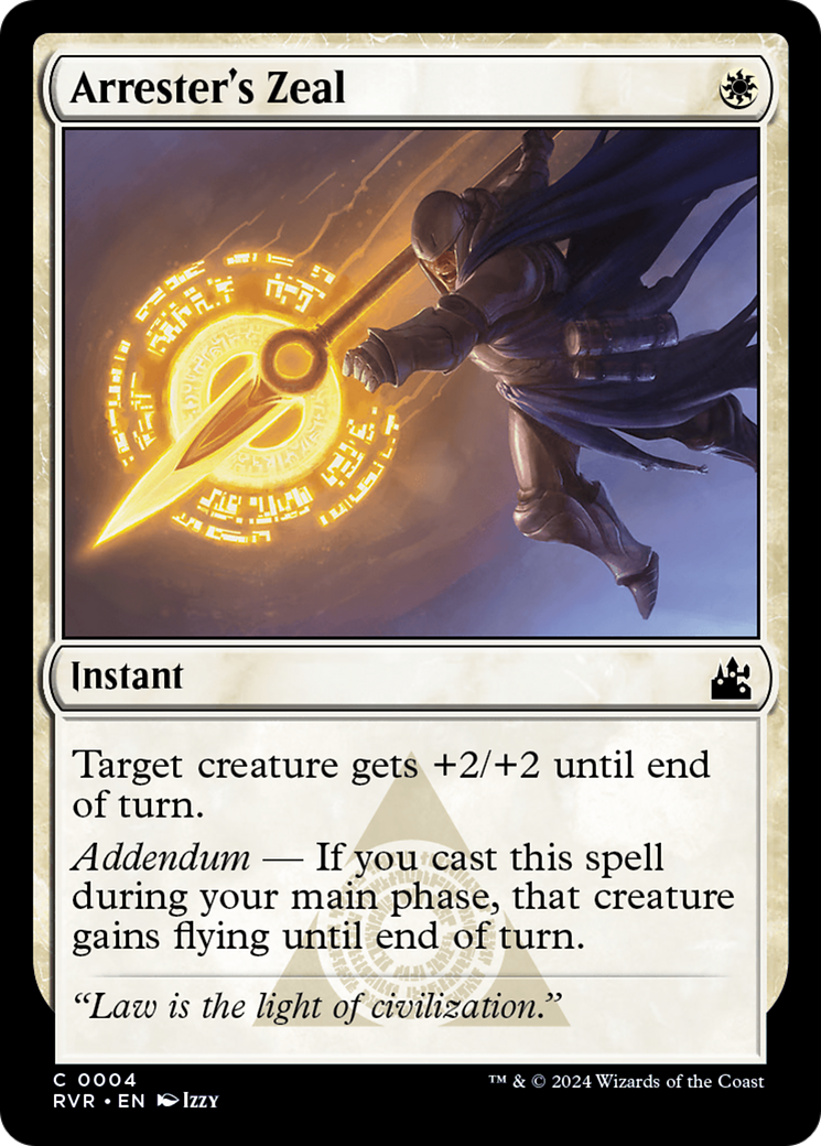 Arrester's Zeal [Ravnica Remastered] | Gear Gaming Bentonville