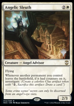 Angelic Sleuth (Promo Pack) [Streets of New Capenna Commander Promos] | Gear Gaming Bentonville