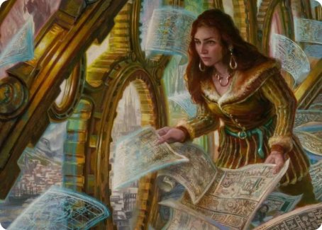 Cartographer's Survey Art Card [Innistrad: Crimson Vow Art Series] | Gear Gaming Bentonville