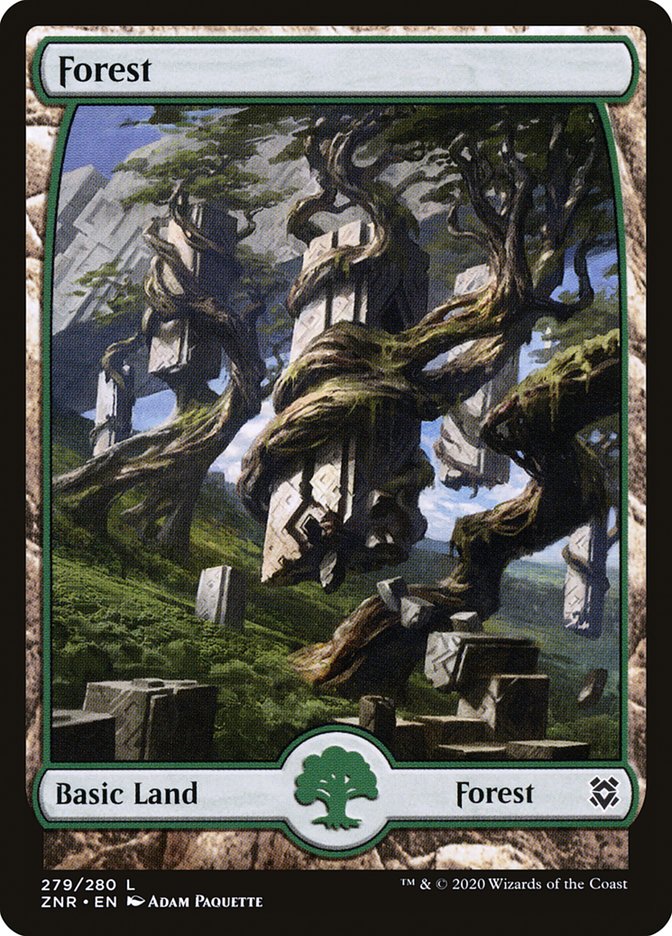 Forest (279) [Zendikar Rising] | Gear Gaming Bentonville