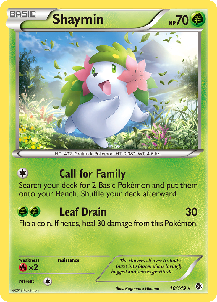 Shaymin (10/149) [Black & White: Boundaries Crossed] | Gear Gaming Bentonville