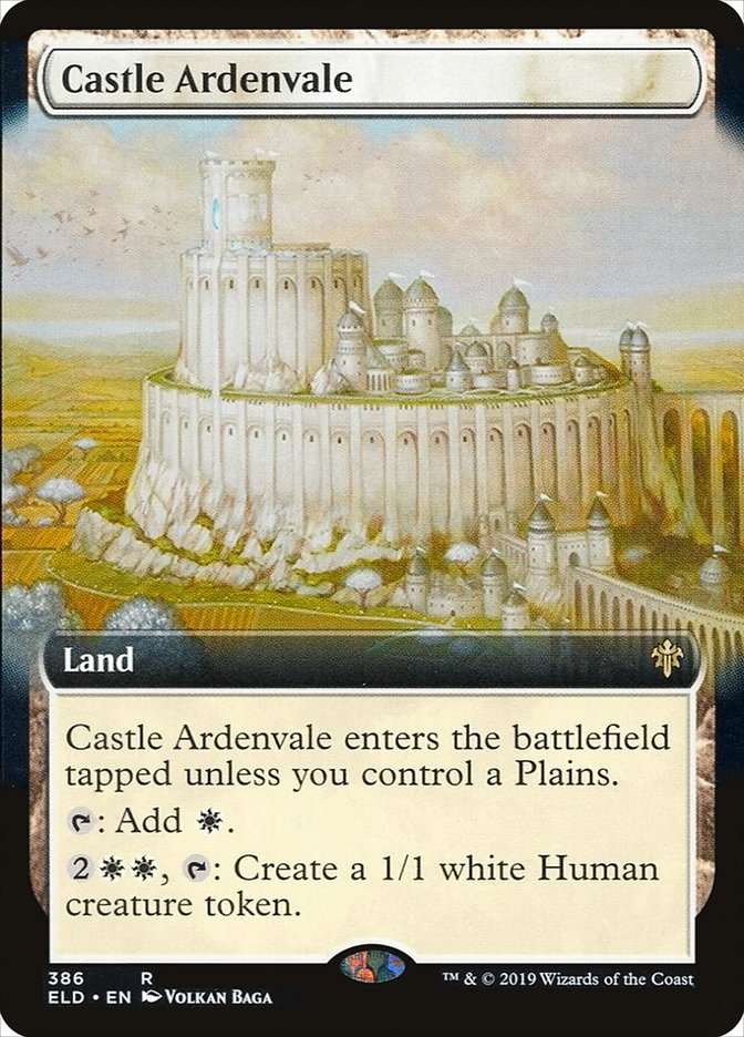 Castle Ardenvale (Extended Art) [Throne of Eldraine] | Gear Gaming Bentonville