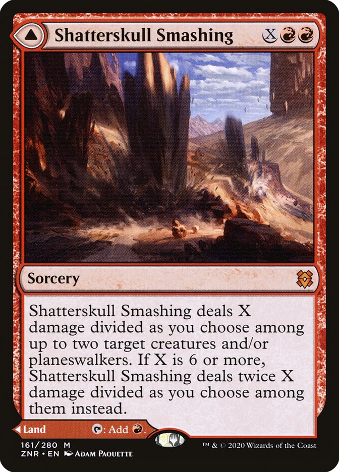 Shatterskull Smashing // Shatterskull, the Hammer Pass [Zendikar Rising] | Gear Gaming Bentonville